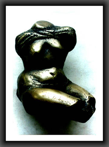 bronze torso